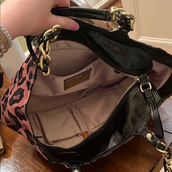 Coach Leopard Print Tote Bag - Picture 4 of 4
